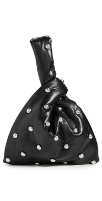 Nanushka Jen Mini Bag Black/Silver One Size