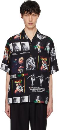 WACKO MARIA Black Bob Marley Shirt