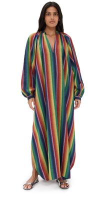 MARRAKSHI LIFE The V Neck Toaureg Dress Stripe 66 M