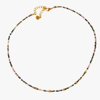 Ginandger - Collier tourmaline - Taille Unique - Multicolore