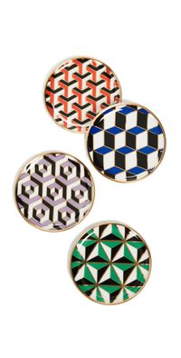 Jonathan Adler Versailles Coaster Set Multi One Size
