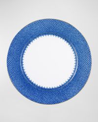 Blue Lace Charger Plate