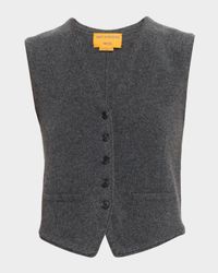 Tailored Cashmere Vest
