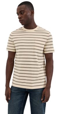 A. P.C. Manches Courtes Ray T-Shirt Aad Ecru XXL