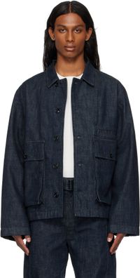 LEMAIRE Indigo Boxy Denim Jacket