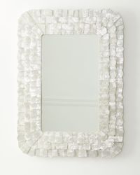 Layered Capiz Mirror - 50"