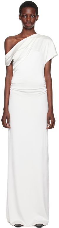 TOVE Off-White Inez Maxi Dress