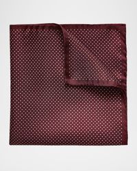 Men's Polka Dot Pocket Square