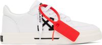 Off-White White New Low Vulcanized Canvas Sneakers