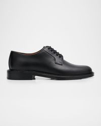 Men's Manor Leather Metal EKD-Heel Derby Shoes