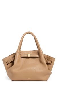 JW PEI Hana Faux Leather Mini Tote Bag Latte One Size