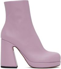 Proenza Schouler Purple Forma Platform Boots