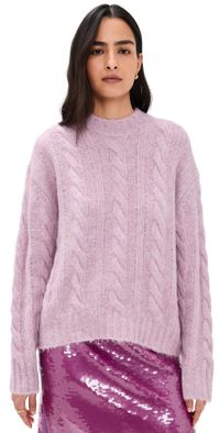 ASTR the Label Violetta Sweater Lavender L