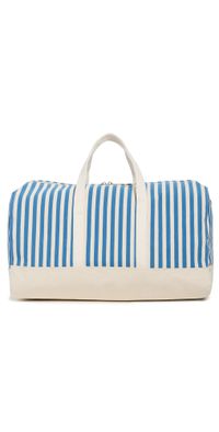 KULE The All Over Striped Duffle Bag Royal Blue/Canvas Mini Stripe One Size