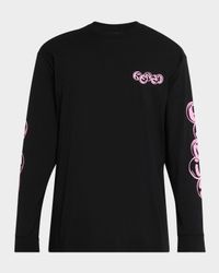 Men's Graphic Logo-Print Cotton Jersey Pullover