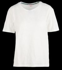 Bensimon - Tee-shirt col rond en coton - Taille L - Blanc