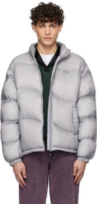 Dime Gray Classic Ripstop Puffer Jacket