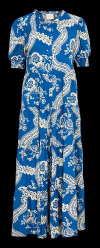 Petite Mendigote - Robe longue à volants imprimée - Taille 2XL - Kaki