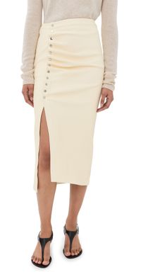 rabanne Jupe Skirt Off White 38