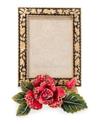 Night Bloom Rose Frame, 3" x 4"
