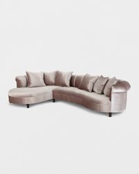 Audrey Channel Tufted Sectional
