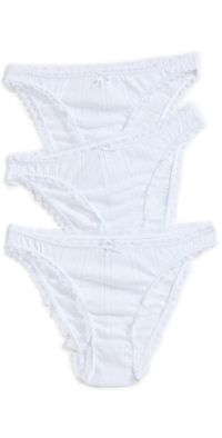 COUCOU The High Rise: 3 Pack White XL