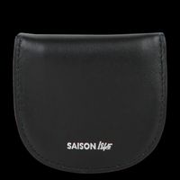 Saison 1865 - Porte monnaie en cuir - Taille Unique - Noir
