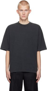 Axel Arigato T-shirt Optic noir à effet usé