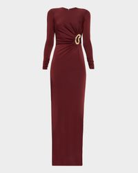 Mischa Cutout Jersey Column Gown