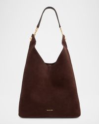 Jour Suede Shoulder Bag