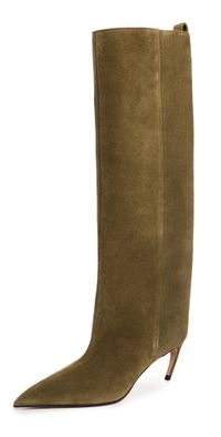 The Attico Lea Boots Military Green 40