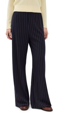 La Ligne Roman Pants Navy/Tan M