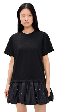 Sea Alberta Pearl T-Shirt Dress Black XXS