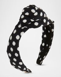 Rosette Polka Dot Headband