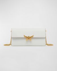 Laurel Leather Wallet on Chain