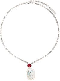 JIWINAIA SSENSE Exclusive Kids Silver Star Student Necklace