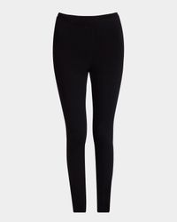 Marisol Rib-Knit Pull-On Pants