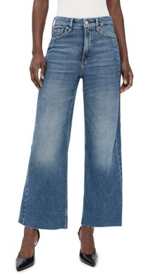 Good American Good Skate Cropped Wide Jeans Indigo1005 16