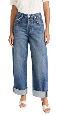 Citizens of Humanity Ayla Baggy Cuffed Crop Jeans Brielle 34