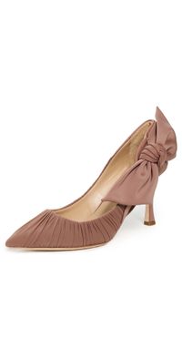 Badgley Mischka Vanesa Pumps Nude Fabric 8
