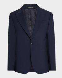 Men's Dream Single-Breasted Wool-Blend Suit Blazer