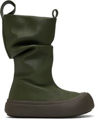 YUME YUME Green Low Fisherman Boots