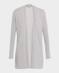 Cashmere Duster Cardigan with Chain Detail