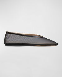 Luna Mesh Ballerina Flats