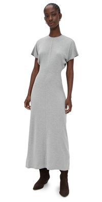 Polo Ralph Lauren Wool Jersey A Line Dress Grey XXL