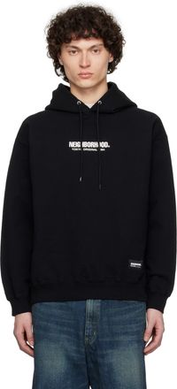 Neighborhood Black Solid Sweat LS Hoodie