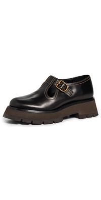 3.1 Phillip Lim Kate-Lug Sole Mary Jane Black 37