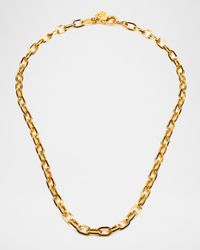 Oval-Link Chain Necklace