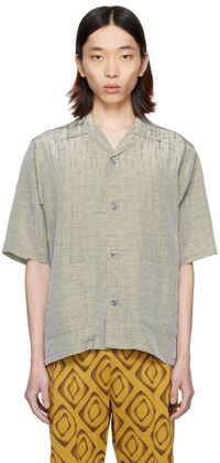 NEEDLES Chemise Cabana grise