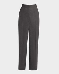Gordon Wide Leg Wool Pants